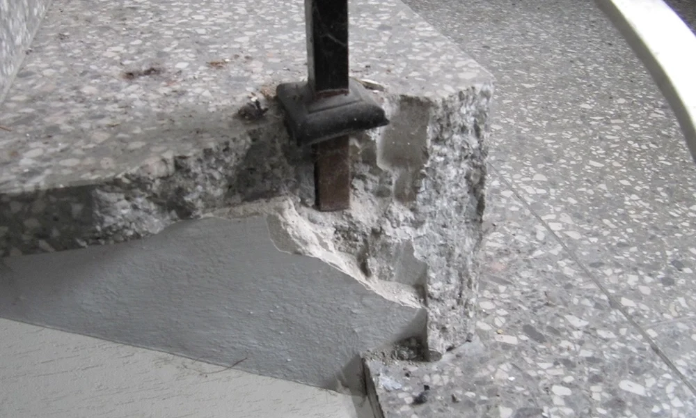 Terrazzo ausbessern